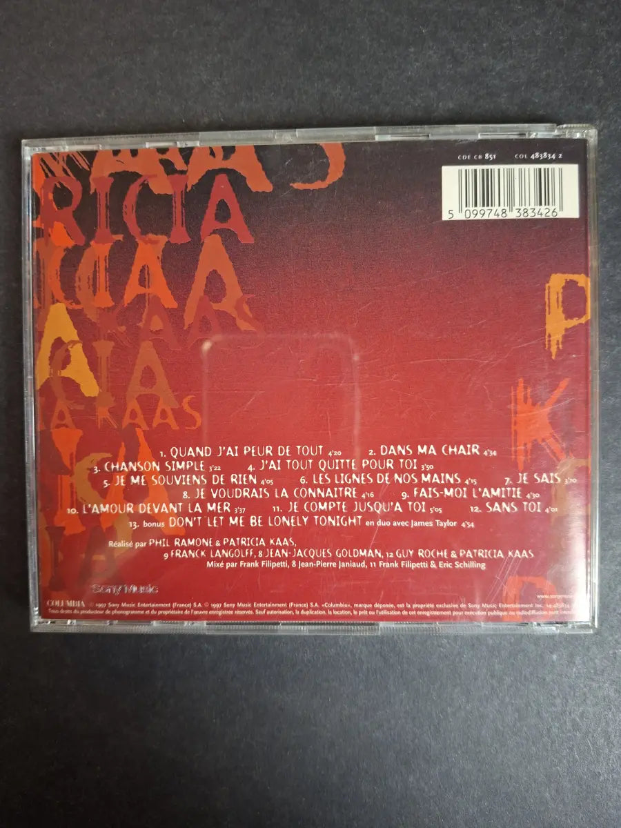 Patricia Kaas – Dans Ma Chair