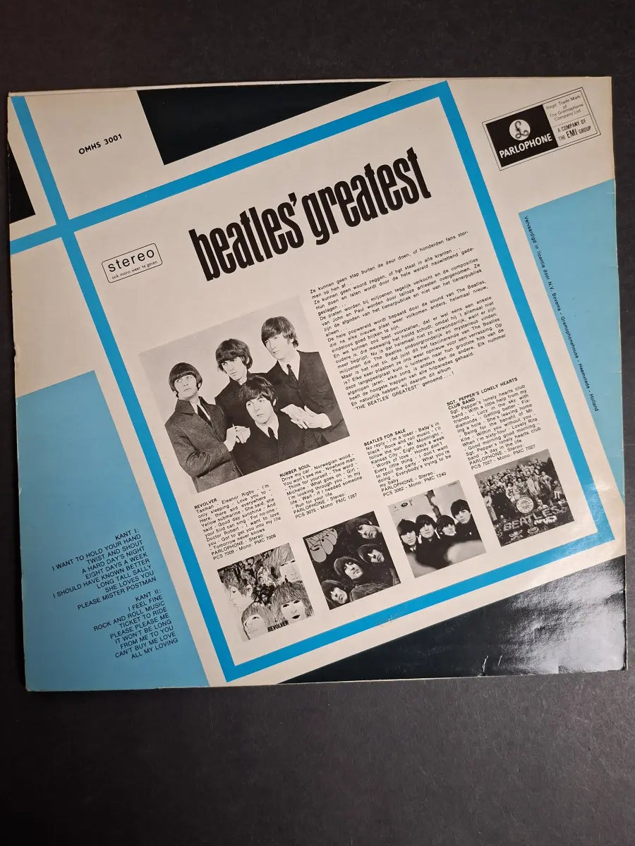 The Beatles – Beatles' Greatest (Schweden Pressung)