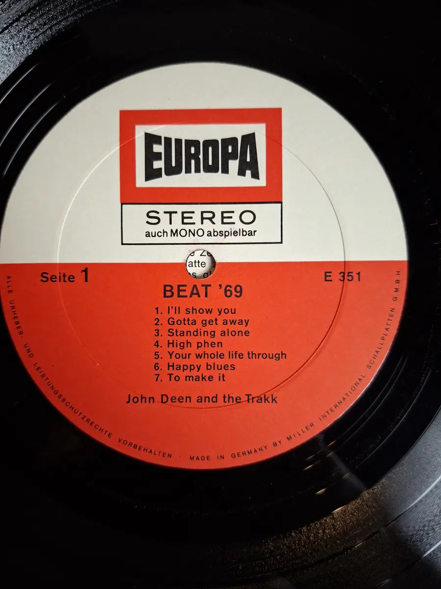 John Deen And The Trakk – Beat 69