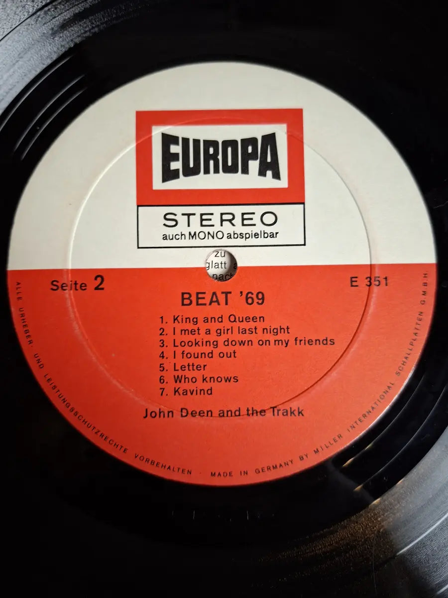 John Deen And The Trakk – Beat 69