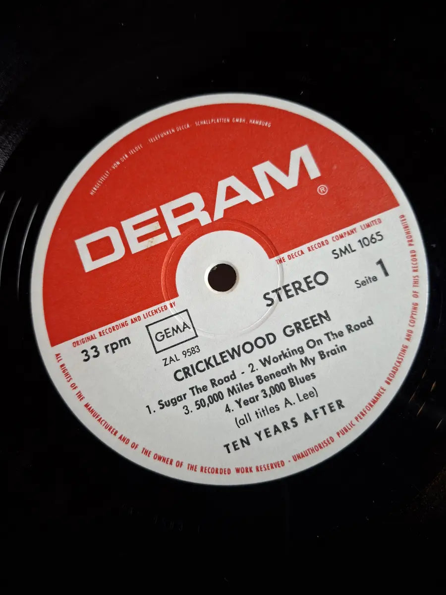 Ten Years After – Cricklewood Green