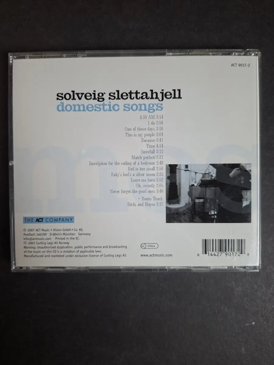 Solveig Slettahjell – Domestic Songs