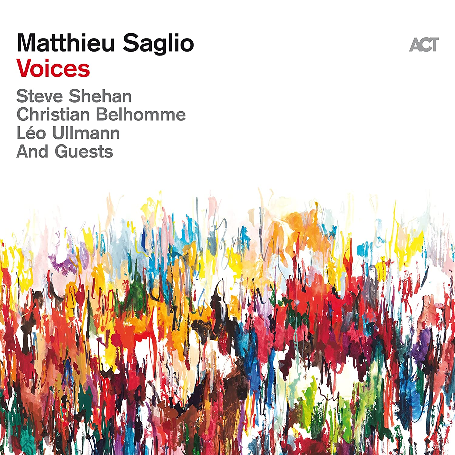 Das Bild zeigt das Album von Matthieu Saglio - Voices
