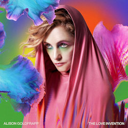 Das Bild zeigt das Albumcover von Alison Goldfrapp - The Love Invention