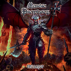 Das Bild zeigt das Albumcover von Mystic Prophecy - Hellriot