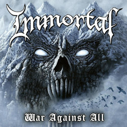  Das Bild zeigt das Albumcover von Immortal - War Against All