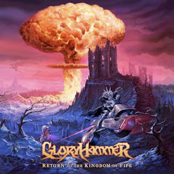 Das Bild zeigt das Albumcover von Gloryhammer - Return To The Kingdom Of Fife