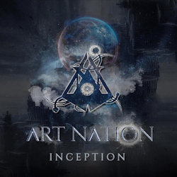 Das Bild zeigt das Albumcover von Art Nation - Inception