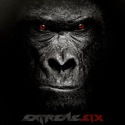 Das Bild zeigt das Albumcover von Extreme - Six