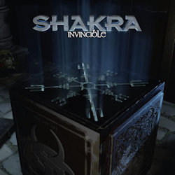 Das Bild zeigt das Albumcover von Shakra - Invincible