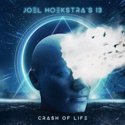 Das Bild zeigt das Albumcover von Joel Hoekstra's 13 - Crash Of Life