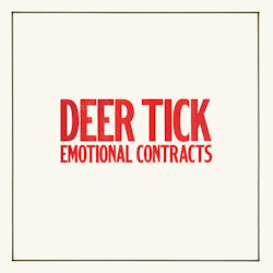 Das Bild zeigt das Albumcover von Deer Tick - Emotional Contracts