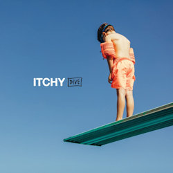 Das Bild zeigt das Albumcover von Itchy - Dive