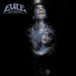 Das Bild zeigt das Albumcover von Evile - The Unknown