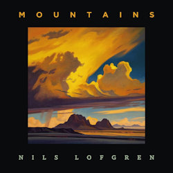 Das Bild zeigt das Albumcover von Nils Lofgren - Mountains