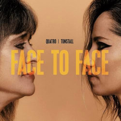 Das Bild zeigt das Albumcover von Suzi Quatro + KT Tunstall - Face To Face