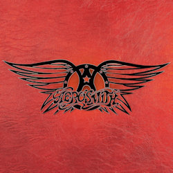 Das Bild zeigt das Albumcover von Aerosmith - Greatest Hits (2023)