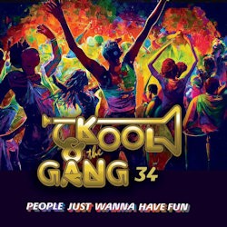 Das Bild zeigt das Albumcover von Kool And The Gang - People Just Wanna Have Fun