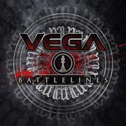 Das Bild zeigt das Albumcover von Vega - Battlelines
