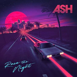 Das Bild zeigt das Albumcover von Ash - Race The Night