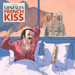 Das Bild zeigt das Albumcover von Chilly Gonzales - French Kiss