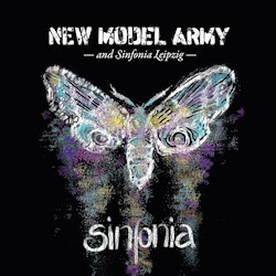 Das Bild zeigt das Albumcover von New Model Army - Sinfonia