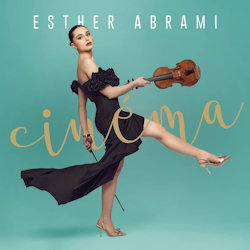 Das Bild zeigt das Albumcover von Esther Abrami - Cinema