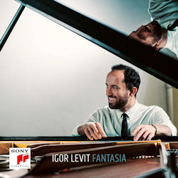 Das Bild zeigt das Albumcover von Igor Levit - Fantasia