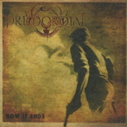 Das Bild zeigt das Albumcover von Primordial - How It Ends