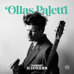 Das Bild zeigt das Albumcover von Norbert Schneider - Ollas Paletti