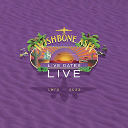 Das Bild zeigt das Albumcover von Wishbone Ash - Live Dates Live