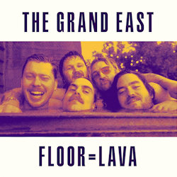 Das Bild zeigt das Albumcover von Grand East - Floor - Lava (EP)