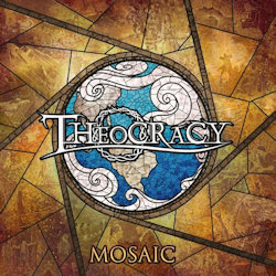 Das Bild zeigt das Albumcover von Theocracy - Mosaic