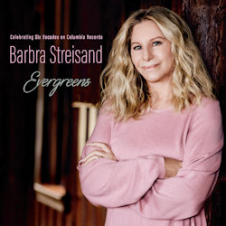 Das Bild zeigt das Albumcover von Barbra Streisand - Evergreens