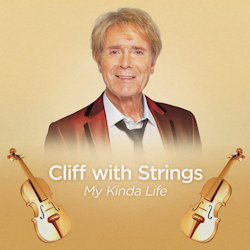 Das Bild zeigt das Albumcover von Cliff Richard - Cliff With Strings - My Kinda Life