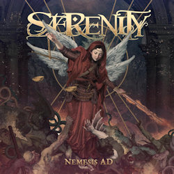 Das Bild zeigt das Albumcover von Serenity - Nemesis A.D.