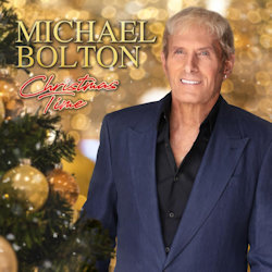 Das Bild zeigt das Albumcover von Michael Bolton - Christmas Time