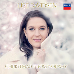 Das Bild zeigt das Albumcover von Lise Davidsen - Christmas From Norway