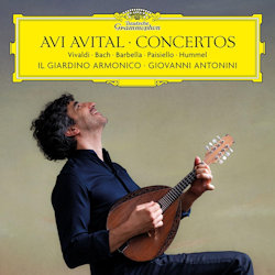 Das Bild zeigt das Albumcover von Avi Avital - Concertos