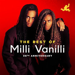 Das Bild zeigt das Albumcover von Milli Vanilli - The Best Of Milli Vanilli