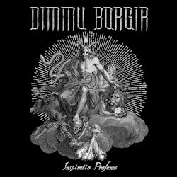 Das Bild zeigt das Albumcover von Dimmu Borgir - Inspirato Profanus