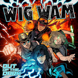 Das Bild zeigt Albumcover von Wig Wam - Out Of The Dark