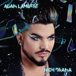 Das Bild zeigt Albumcover von  Adam Lambert - High Drama