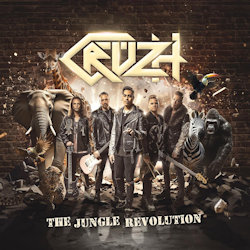 Das Bild zeigt das Albumcover von Cruzh - The Jungle Revolution