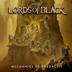 Das Bild zeigt das Albumcover von Lords Of Black - Mechanics Of Predacity