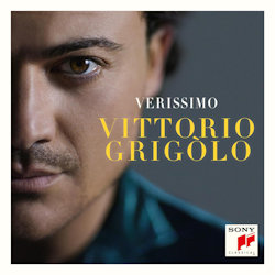 Das Bild zeigt das Albumcover von Vittorio Grigolo - Verissimo