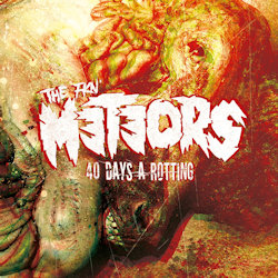 Das Bild zeigt das Albumcover von Meteors - 40 Days A Rotting