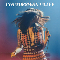 Das Bild zeigt das Albumcover von Ina Forsman - Live