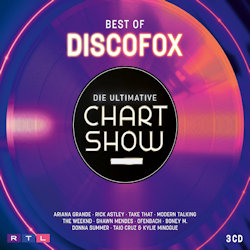 Das Bild zeigt das Albumcover von Sampler - Die ultimative Chartshow - Best Of Discofox