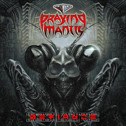 Das Bild zeigt das Albumcover von Praying Mantis - Defiance